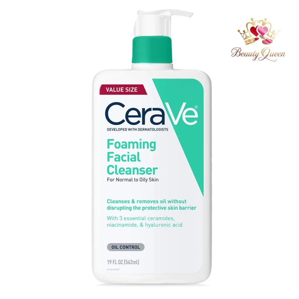 CeraVe Foaming Facial Cleanser for Oily Skin